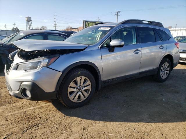 4S4BSADC8J3243841 - 2018 SUBARU OUTBACK 2.5I PREMIUM SILVER photo 1