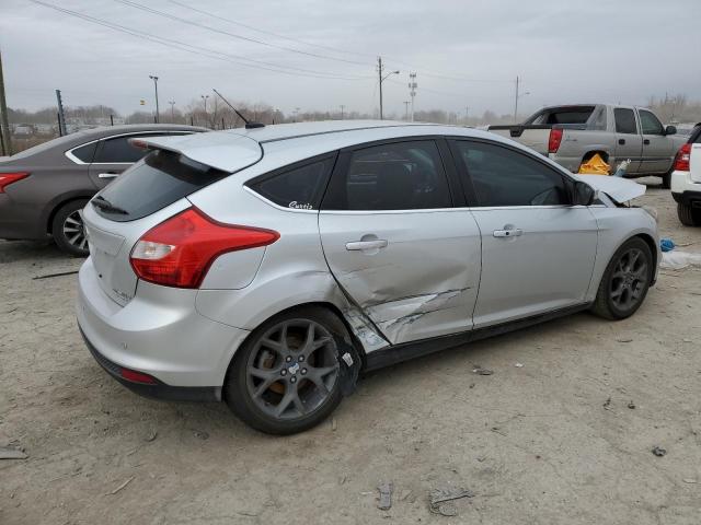 1FADP3N27DL143501 - 2013 FORD FOCUS TITANIUM SILVER photo 3