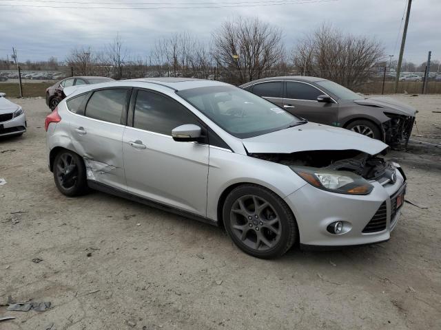 1FADP3N27DL143501 - 2013 FORD FOCUS TITANIUM SILVER photo 4