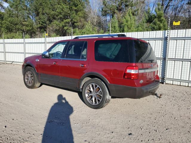 1FMJU1HT9HEA15586 - 2017 FORD EXPEDITION XLT RED photo 2
