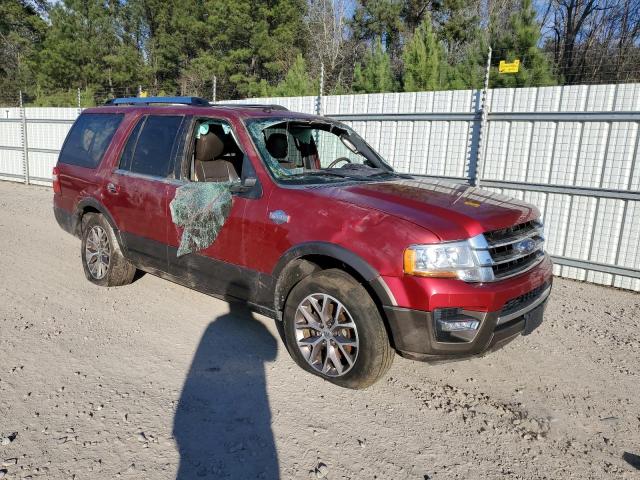 1FMJU1HT9HEA15586 - 2017 FORD EXPEDITION XLT RED photo 4