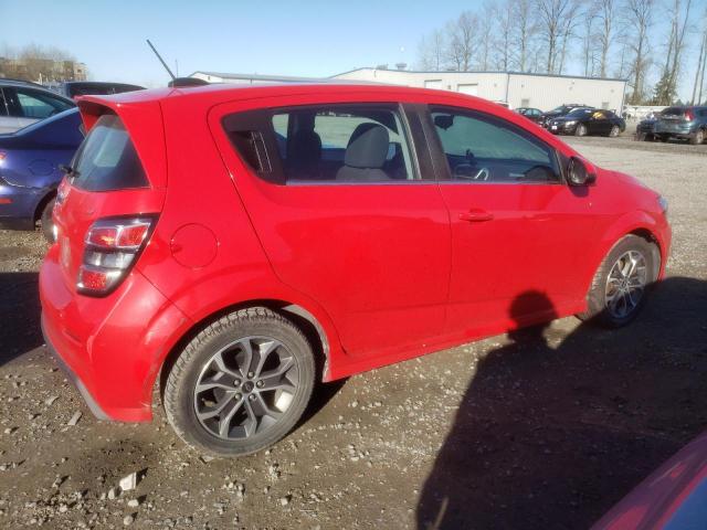 1G1JD6SB6J4135786 - 2018 CHEVROLET SONIC LT RED photo 3