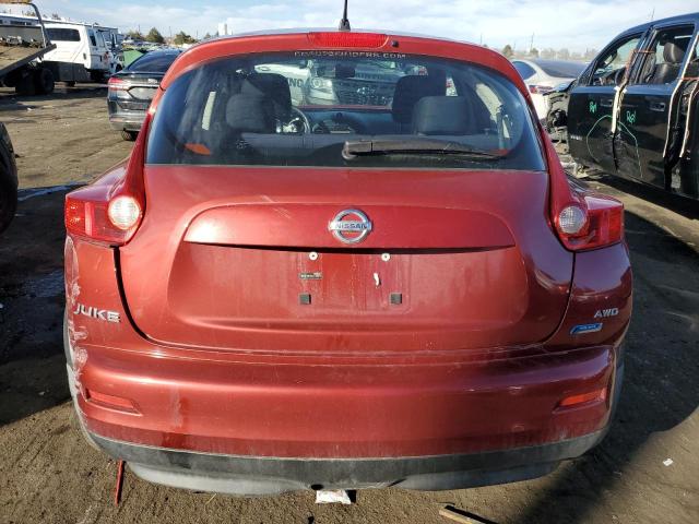 JN8AF5MV4CT119974 - 2012 NISSAN JUKE S RED photo 6