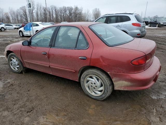 1G1JF5240W7332979 - 1998 CHEVROLET CAVALIER LS RED photo 2