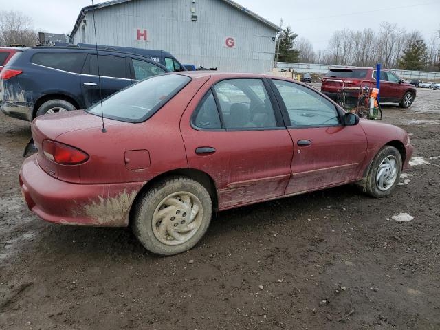 1G1JF5240W7332979 - 1998 CHEVROLET CAVALIER LS RED photo 3