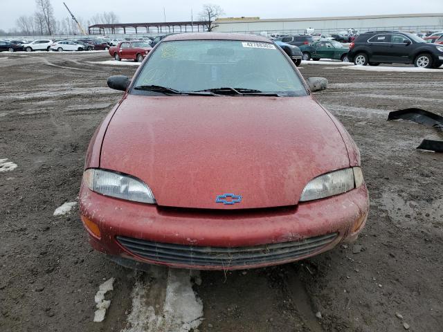 1G1JF5240W7332979 - 1998 CHEVROLET CAVALIER LS RED photo 5