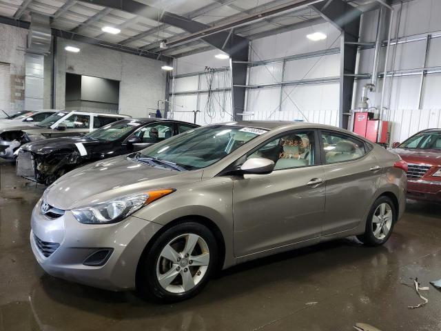 5NPDH4AE5DH318393 - 2013 HYUNDAI ELANTRA GLS GRAY photo 1