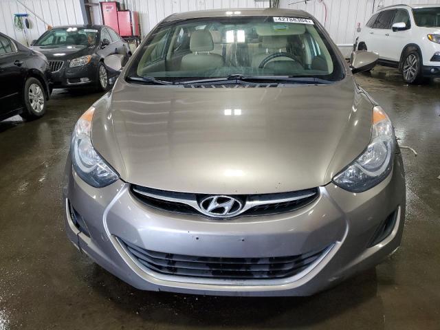 5NPDH4AE5DH318393 - 2013 HYUNDAI ELANTRA GLS GRAY photo 5