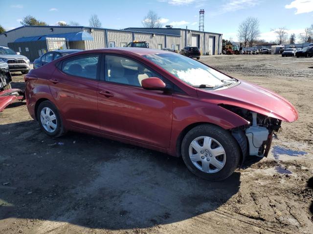 5NPDH4AEXGH785636 - 2016 HYUNDAI ELANTRA SE RED photo 4