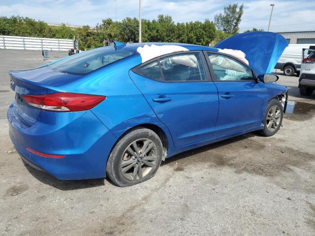 5NPD84LF8JH274388 - 2018 HYUNDAI ELANTRA SEL BLUE photo 3