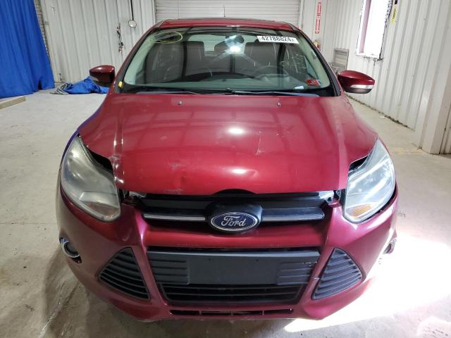 1FADP3K26EL418796 - 2014 FORD FOCUS SE RED photo 5