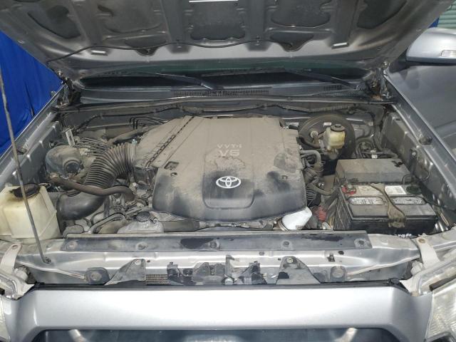 5TFJU4GN1EX052706 - 2014 TOYOTA TACOMA DOUBLE CAB PRERUNNER SILVER photo 11