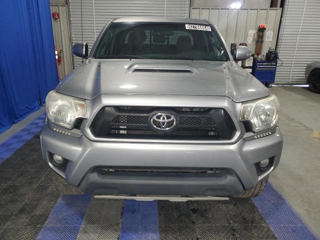 5TFJU4GN1EX052706 - 2014 TOYOTA TACOMA DOUBLE CAB PRERUNNER SILVER photo 5