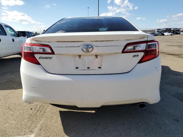 4T1BF1FK3CU598826 - 2012 TOYOTA CAMRY BASE WHITE photo 6