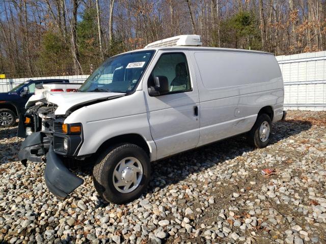 1FTNE2EW3DDB00933 - 2013 FORD ECONOLINE E250 VAN WHITE photo 1