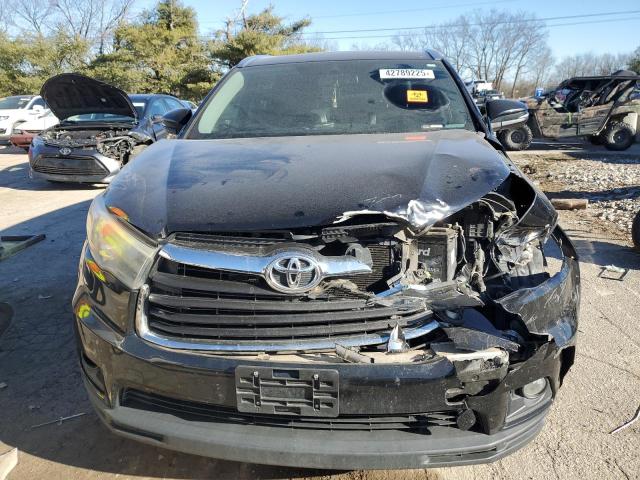 5TDJKRFH1GS296492 - 2016 TOYOTA HIGHLANDER XLE 黑色 照片 5
