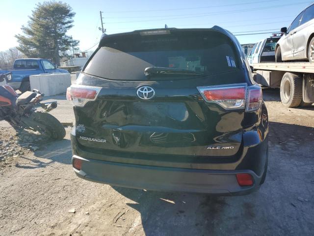 5TDJKRFH1GS296492 - 2016 TOYOTA HIGHLANDER XLE 黑色 照片 6