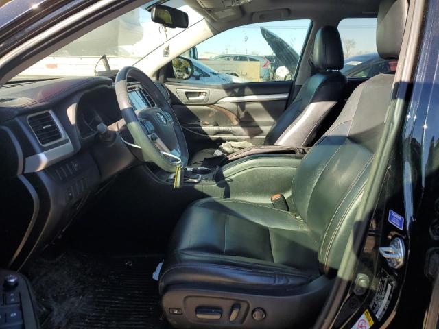 5TDJKRFH1GS296492 - 2016 TOYOTA HIGHLANDER XLE 黑色 照片 7