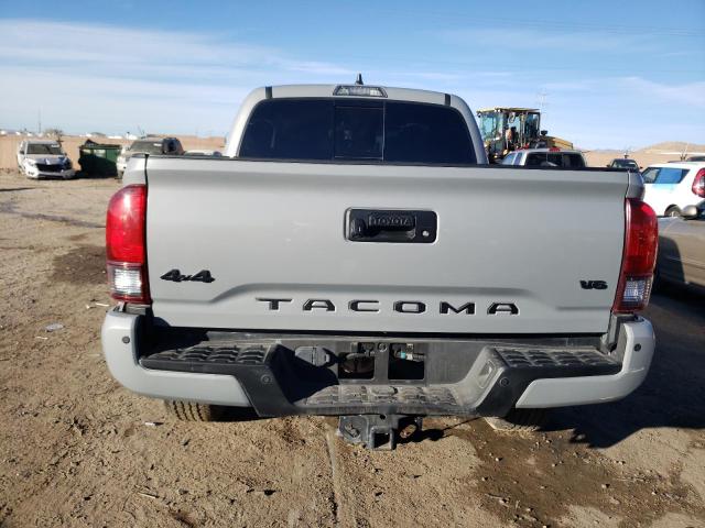 3TYCZ5AN9MT018255 - 2021 TOYOTA TACOMA DOUBLE CAB GRAY photo 6