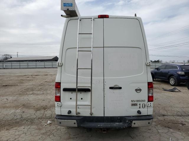 1N6AF0LY2DN109716 - 2013 NISSAN NV 2500 WHITE photo 6