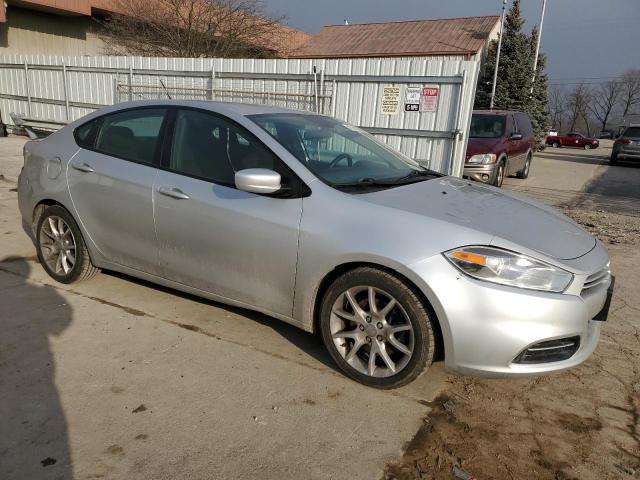 1C3CDFBA7DD152953 - 2013 DODGE DART SXT SILVER photo 4