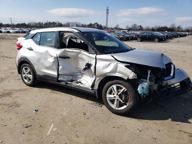 3N1CP5BV6LL550912 - 2020 NISSAN KICKS S SILVER photo 4