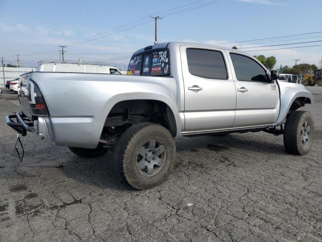 5TFJU4GN5FX066156 - 2015 TOYOTA TACOMA DOUBLE CAB PRERUNNER SILVER photo 3