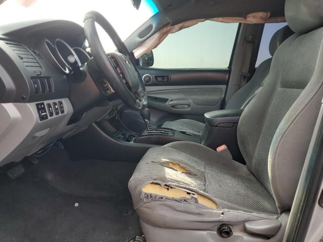 5TFJU4GN5FX066156 - 2015 TOYOTA TACOMA DOUBLE CAB PRERUNNER SILVER photo 7