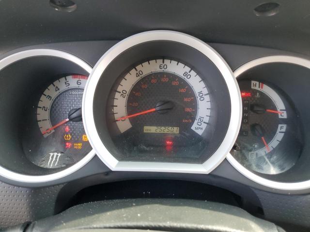 5TFJU4GN5FX066156 - 2015 TOYOTA TACOMA DOUBLE CAB PRERUNNER SILVER photo 9