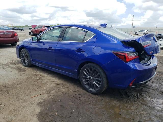 19UDE2F85KA009772 - 2019 ACURA ILX PREMIUM A-SPEC BLUE photo 2