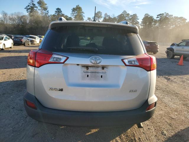 2T3WFREVXEW081478 - 2014 TOYOTA RAV4 XLE SILVER photo 6