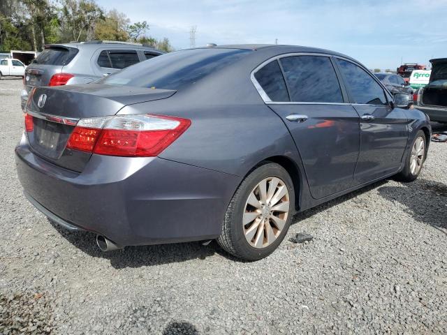 1HGCR2F8XDA070831 - 2013 HONDA ACCORD EXL GRAY photo 3