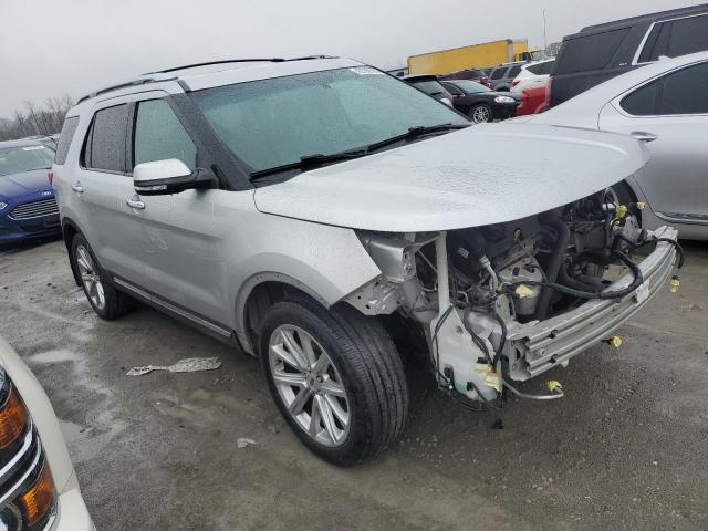 1FM5K7F80GGA27430 - 2016 FORD EXPLORER LIMITED SILVER photo 4