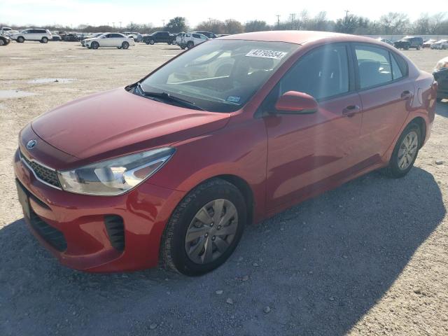 3KPA24AD0LE329025 - 2020 KIA RIO LX RED photo 1