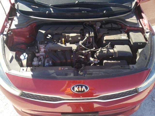 3KPA24AD0LE329025 - 2020 KIA RIO LX RED photo 11