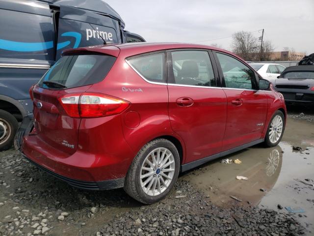 1FADP5BU7DL524749 - 2013 FORD C-MAX SEL RED photo 3