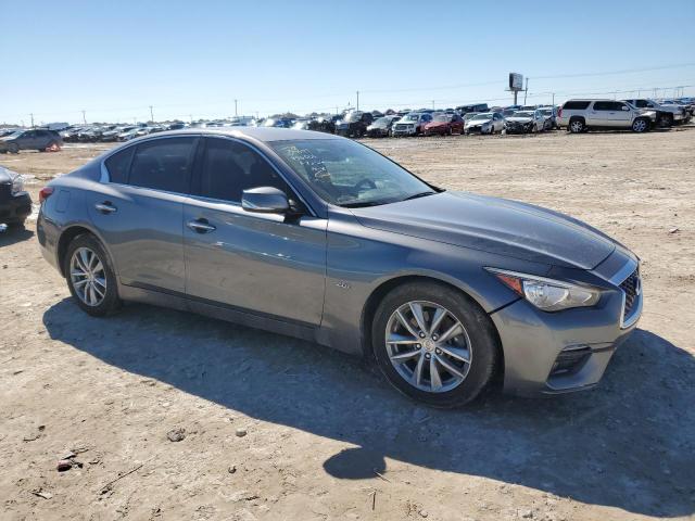 JN1CV7APXJM240110 - 2018 INFINITI Q50 PURE SILVER photo 4