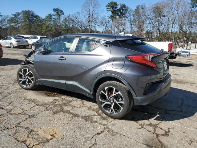 JTNKHMBX1K1036193 - 2019 TOYOTA C-HR XLE GRAY photo 2