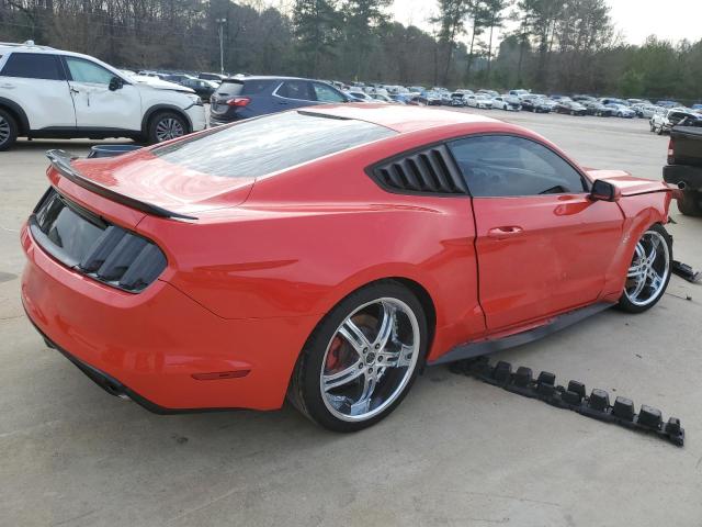 1FA6P8AMXF5402406 - 2015 FORD MUSTANG RED photo 3