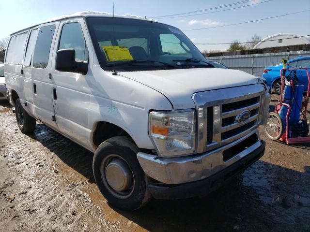 1FBNE31L58DB19995 - 2008 FORD ECONOLINE E350 SUPER DUTY WAGON WHITE photo 4