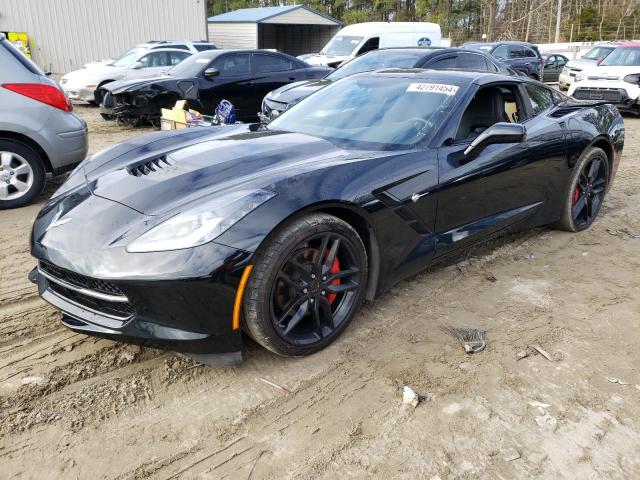 1G1YA2D77K5121657 - 2019 CHEVROLET CORVETTE STINGRAY 1LT BLACK photo 1