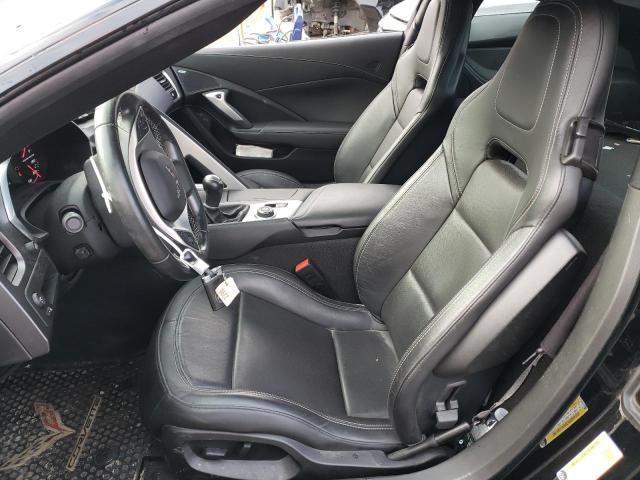 1G1YA2D77K5121657 - 2019 CHEVROLET CORVETTE STINGRAY 1LT BLACK photo 7