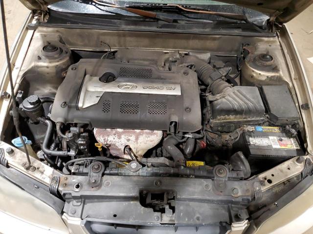 KMHDN46DX5U939561 - 2005 HYUNDAI ELANTRA GLS BEIGE photo 11