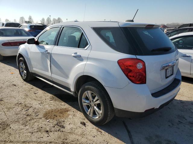 2GNALAEK8F6238889 - 2015 CHEVROLET EQUINOX LS WHITE photo 2