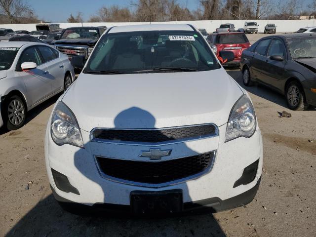 2GNALAEK8F6238889 - 2015 CHEVROLET EQUINOX LS WHITE photo 5