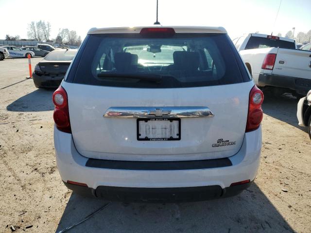 2GNALAEK8F6238889 - 2015 CHEVROLET EQUINOX LS WHITE photo 6