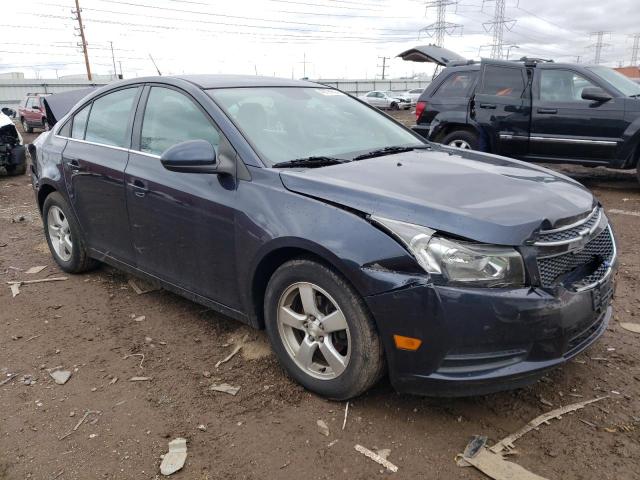 1G1PC5SB8E7299939 - 2014 CHEVROLET CRUZE LT BLUE photo 4