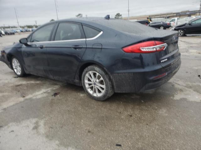 3FA6P0LU0LR265631 - 2020 FORD FUSION SE BLUE photo 2