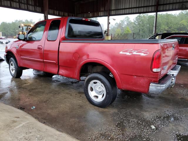 2FTRX18W01CA78404 - 2001 FORD F150 RED photo 2