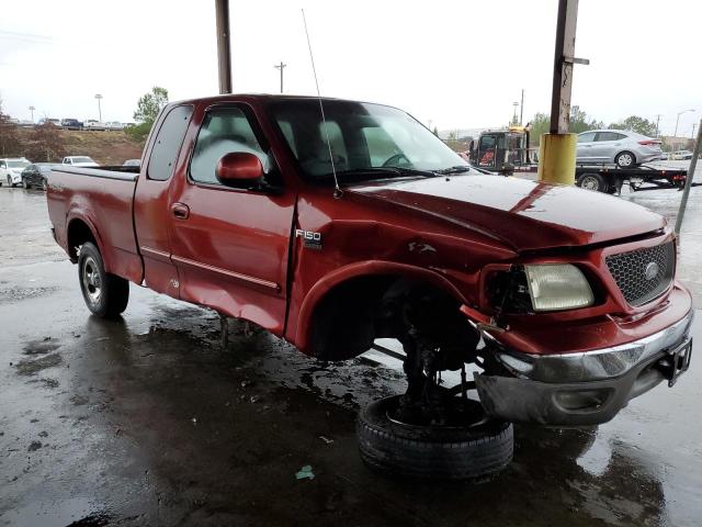 2FTRX18W01CA78404 - 2001 FORD F150 RED photo 4